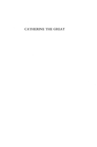 Titelbild: Catherine the Great 9780300054279