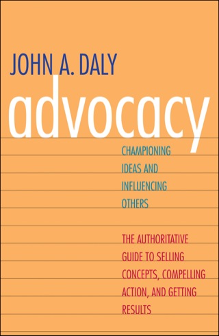 Cover image: Advocacy 9780300167757