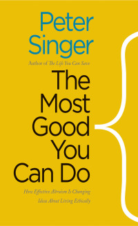 Imagen de portada: The Most Good You Can Do 9780300180275