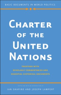 Cover image: Charter of the United Nations: Together with Scholarly Commentaries and Essential Historical Documents 9780300180435