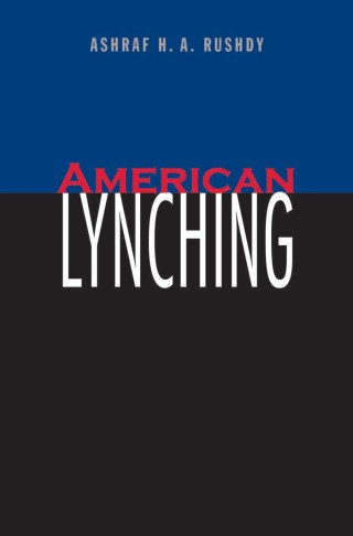 Cover image: American Lynching 9780300181388