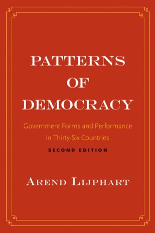 Cover image: Patterns of Democracy 9780300172027