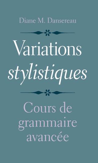 Cover image: Variations stylistiques 9780300198461