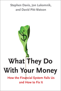 Omslagafbeelding: What They Do With Your Money: How the Financial System Fails Us and How to Fix It 9780300194418