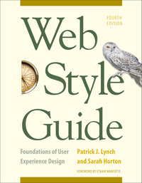 Cover image: Web Style Guide: Foundations of User Experience Design 4th edition 9780300211658