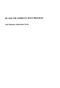 Cover image: JPL and the American Space Program 9780300024081