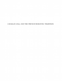 Cover image: Cavaillé-Coll and the French Romantic Tradition 9780300071146