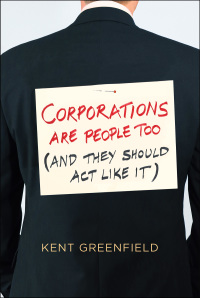 Omslagafbeelding: Corporations Are People Too 9780300211474
