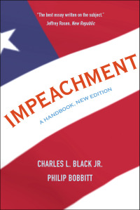 صورة الغلاف: Impeachment 9780300238266