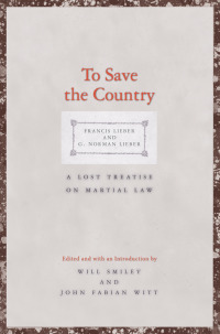 Cover image: To Save the Country 9780300222548