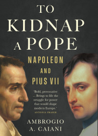 Imagen de portada: To Kidnap a Pope 9780300251333