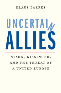 Imagen de portada: Uncertain Allies 9780300173192