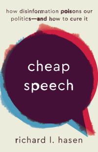 Cover image: Cheap Speech 9780300259377