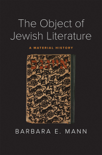 Titelbild: The Object of Jewish Literature 9780300234114