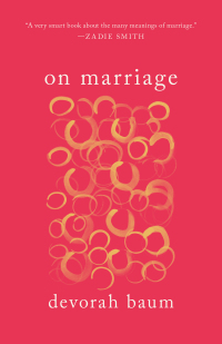 Cover image: On Marriage 9780300271935