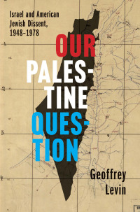 Imagen de portada: Our Palestine Question 9780300267853