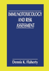 Cover image: Immunotoxicology and Risk Assessment 9780306459719