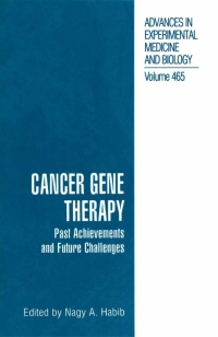 Immagine di copertina: Cancer Gene Therapy 1st edition 9780306461910