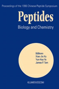 Titelbild: Peptides 1st edition 9780792349631