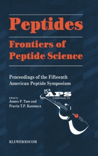 صورة الغلاف: Peptides 1st edition 9780792351603