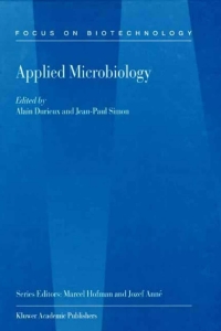 表紙画像: Applied Microbiology 1st edition 9780792368588