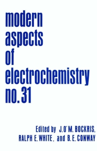 Cover image: Modern Aspects of Electrochemistry 1st edition 9780306456503