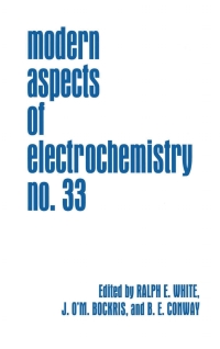 Cover image: Modern Aspects of Electrochemistry 1st edition 9780306459689