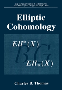 Imagen de portada: Elliptic Cohomology 9780306460975