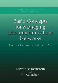 Titelbild: Basic Concepts for Managing Telecommunications Networks 9780306462375