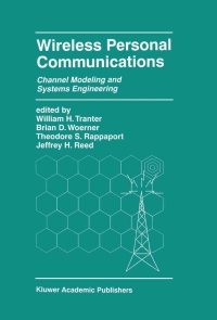Omslagafbeelding: Wireless Personal Communications 1st edition 9780792377054