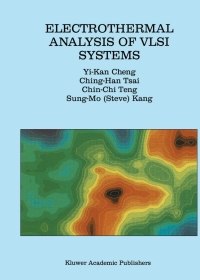 Cover image: Electrothermal Analysis of VLSI Systems 9780792378617