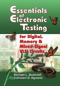 Imagen de portada: Essentials of Electronic Testing for Digital, Memory and Mixed-Signal VLSI Circuits 9780792379911