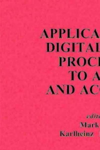 Cover image: Applications of Digital Signal Processing to Audio and Acoustics 1st edition 9780792381303