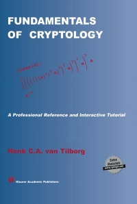 Immagine di copertina: Fundamentals of Cryptology 9780792386759