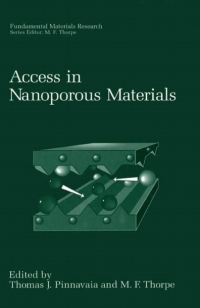 Cover image: Access in Nanoporous Materials 1st edition 9780306452185