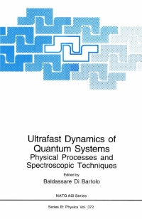 Cover image: Ultrafast Dynamics of Quantum Systems 1st edition 9780306459290