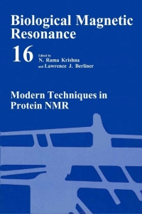 صورة الغلاف: Modern Techniques in Protein NMR 1st edition 9780306459528