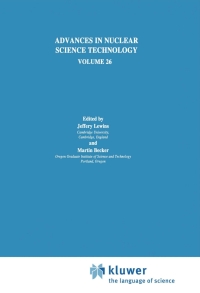 Imagen de portada: Advances in Nuclear Science and Technology 1st edition 9780306461101
