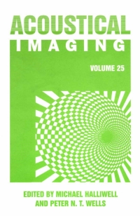 Imagen de portada: Acoustical Imaging 1st edition 9780306465161