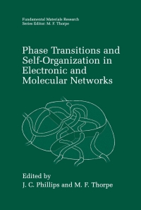 Omslagafbeelding: Phase Transitions and Self-Organization in Electronic and Molecular Networks 1st edition 9780306465680