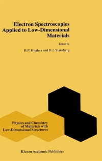 Imagen de portada: Electron Spectroscopies Applied to Low-Dimensional Structures 1st edition 9780792365266