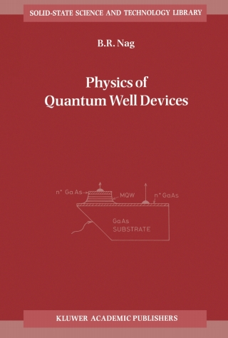 Cover image: Physics of Quantum Well Devices 9780792365761