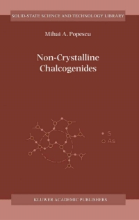 Cover image: Non-Crystalline Chalcogenicides 9780792366485