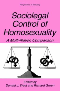 Omslagafbeelding: Sociolegal Control of Homosexuality 1st edition 9780306455322