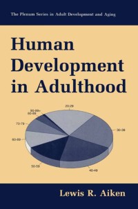 Cover image: Human Development in Adulthood 9780306457340