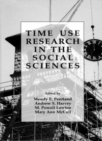 Imagen de portada: Time Use Research in the Social Sciences 1st edition 9780306459511