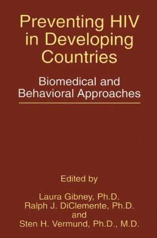 Cover image: Preventing HIV in Developing Countries 1st edition 9780306459610
