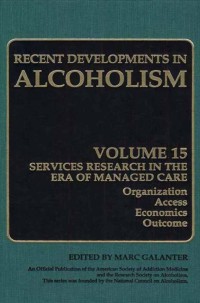 Cover image: Alcoholism 1st edition 9780306464416
