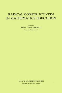 Cover image: Radical Constructivism in Mathematics Education 1st edition 9780792312574