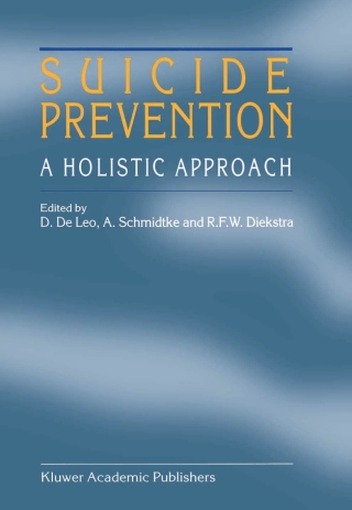 Imagen de portada: Suicide Prevention 1st edition 9780792344681